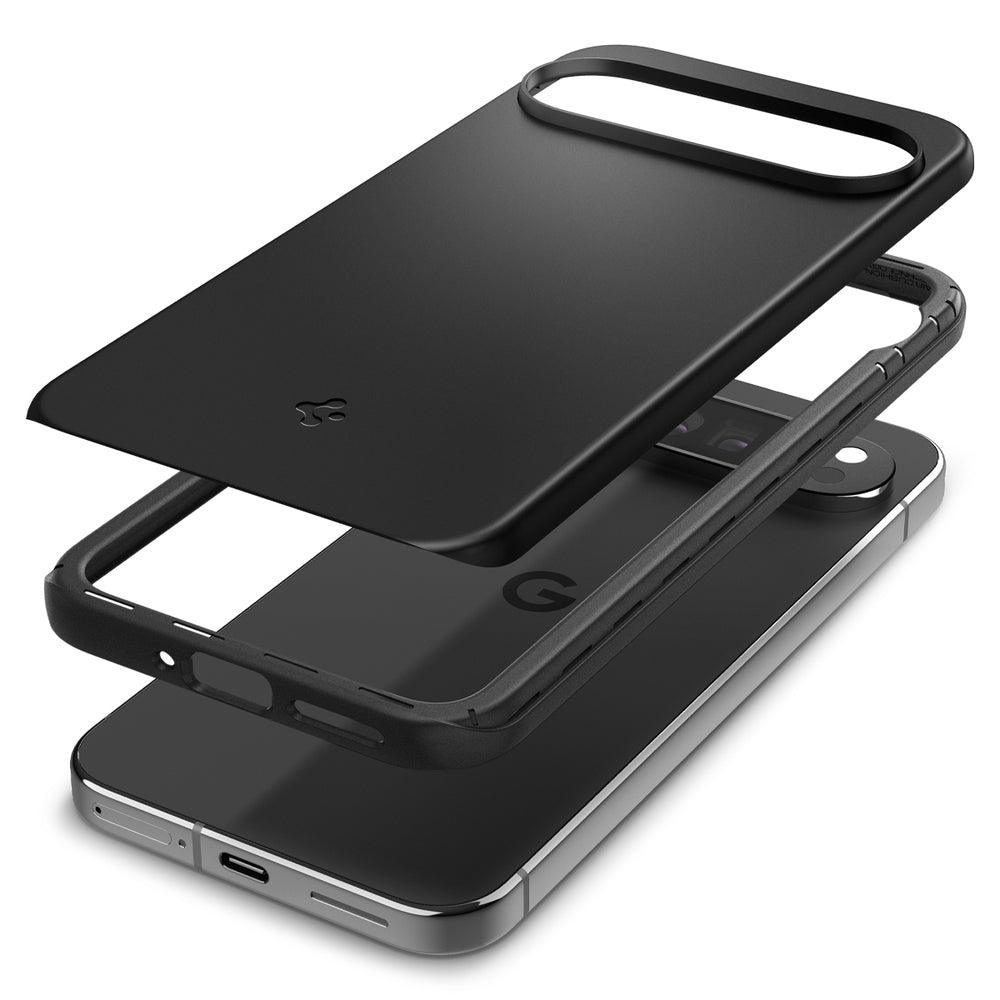 Futrola za Google Pixel 9 Pro XL, Spigen, Thin Fit, Crna ACS07731