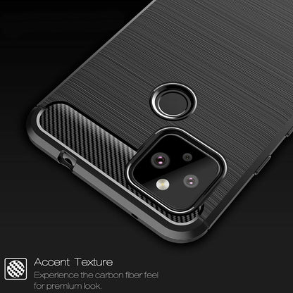 Futrola za Google Pixel 4a 5G, Techsuit, Karbon, Crna