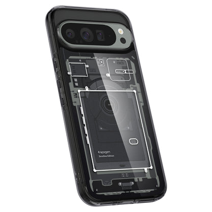 Futrola za Google Pixel 9 Pro XL, Spigen, Ultra Hybrid Zero One, Crna ACS07722