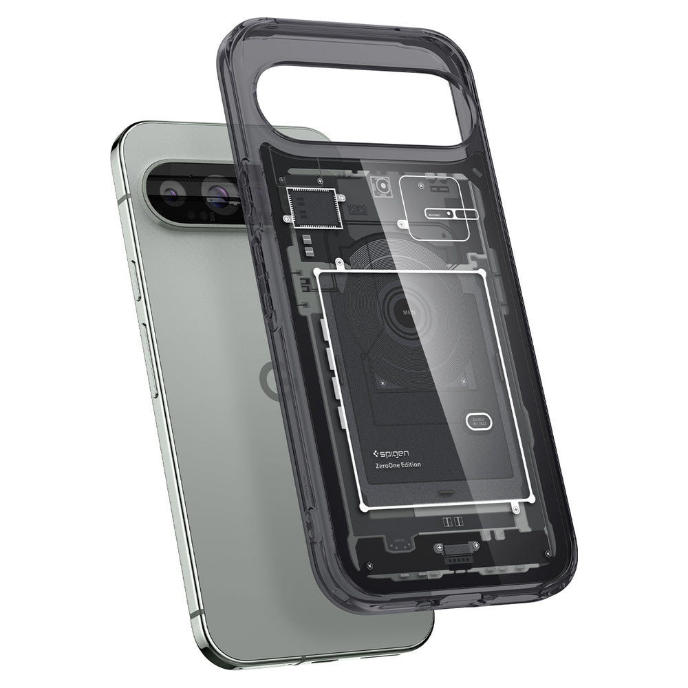 Futrola za Google Pixel 9 Pro XL, Spigen, Ultra Hybrid Zero One, Crna ACS07722