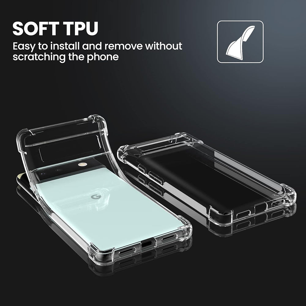 Futrola za Google Pixel 6, Techsuit, Shockproof Clear, Providna