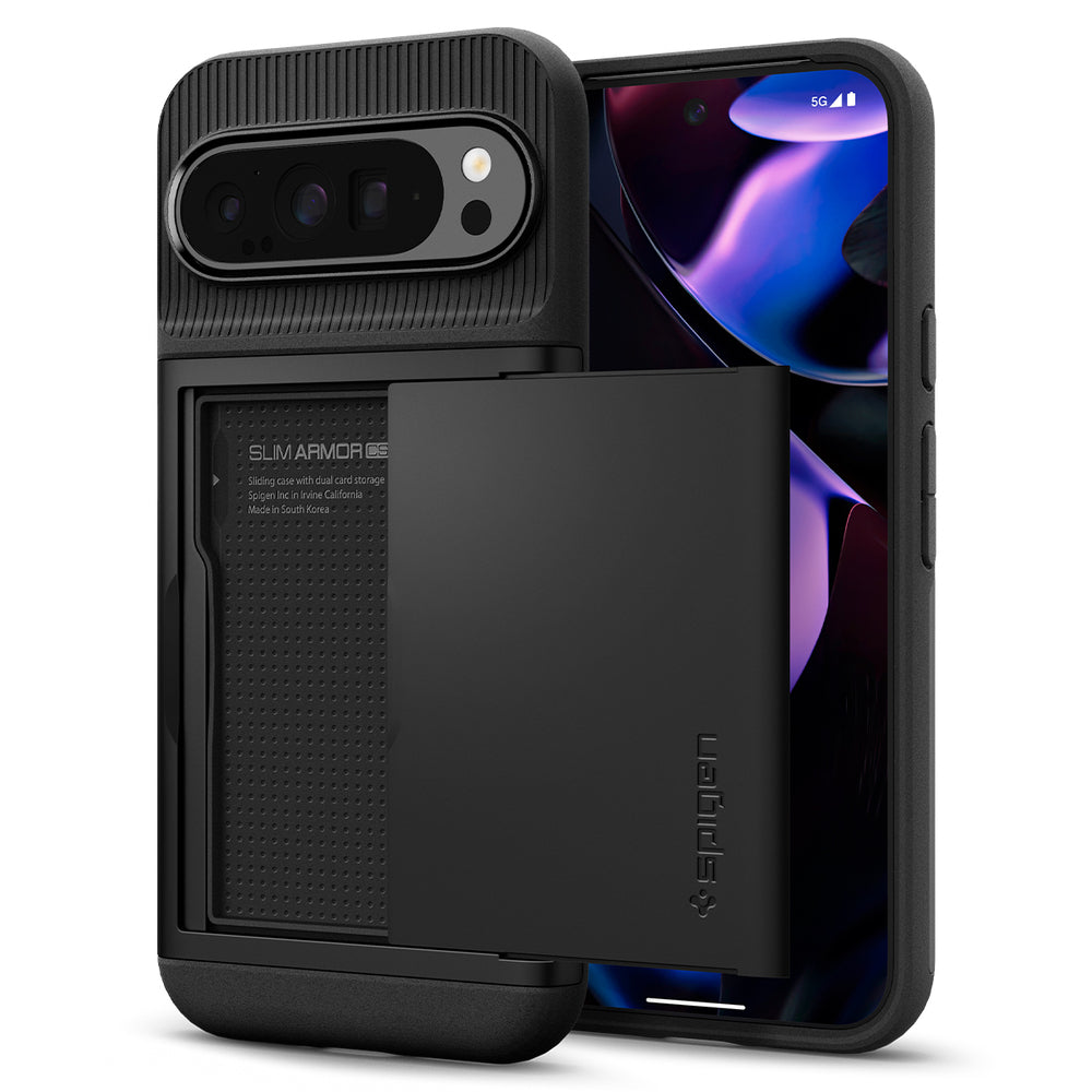Futrola za Google Pixel 9 Pro XL, Spigen, Slim Armor CS, Crna ACS07729