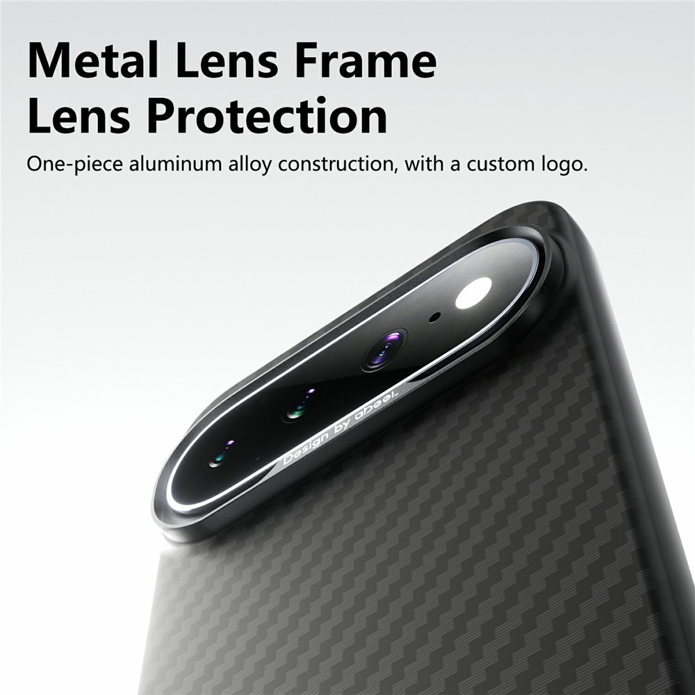 Futrola za Google Pixel 10 Pro / 10, Abeei, Carbon Minimalist, Crna