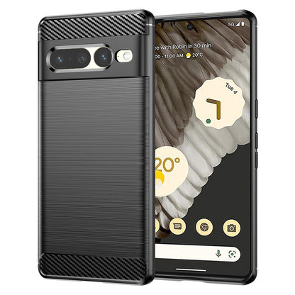 Futrola za Google Pixel 7 Pro, Techsuit, Karbon, Crna