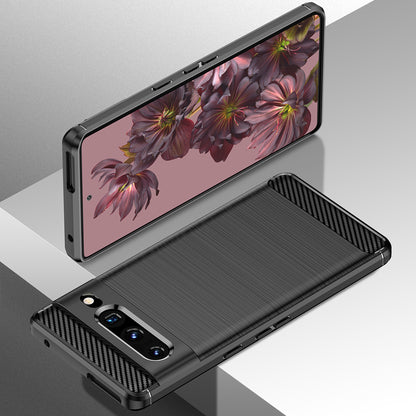 Futrola za Google Pixel 7 Pro, Techsuit, Karbon, Crna