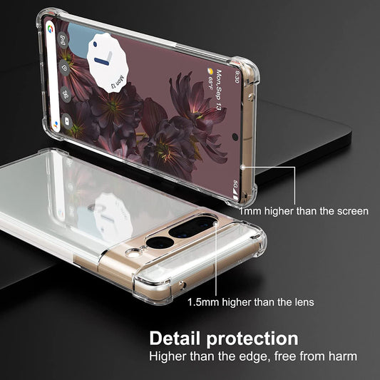 Futrola za Google Pixel 7 Pro, Techsuit, Shockproof Clear, Providna