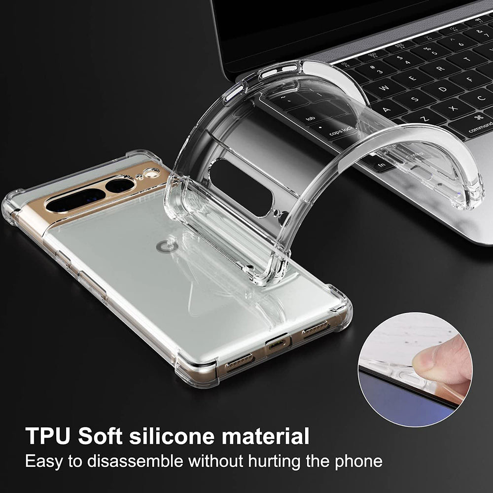 Futrola za Google Pixel 7 Pro, Techsuit, Shockproof Clear, Providna