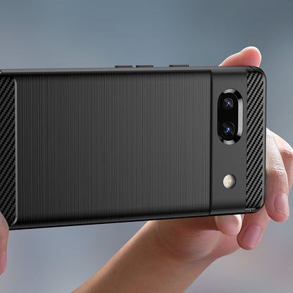 Futrola za Google Pixel 7a, Techsuit, Karbon, Crna