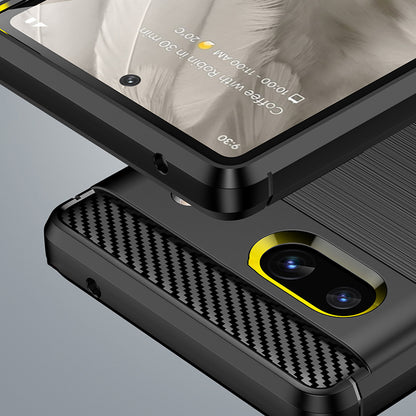 Futrola za Google Pixel 7a, Techsuit, Karbon, Crna