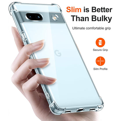 Futrola za Google Pixel 7a, Techsuit, Shockproof Clear, Providna