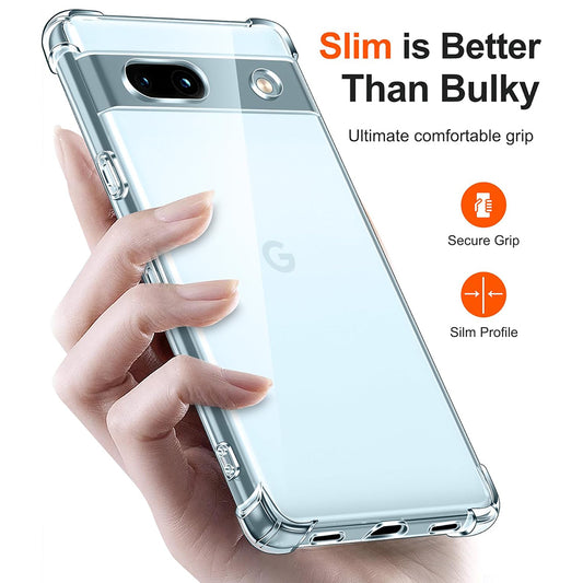 Futrola za Google Pixel 7a, Techsuit, Shockproof Clear, Providna