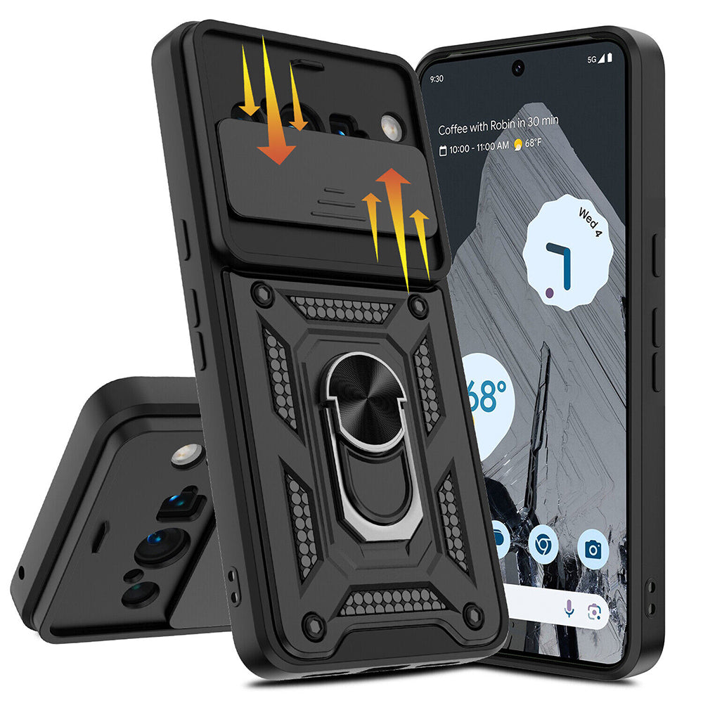 Futrola za Google Pixel 8 Pro, Techsuit, CamShield, Crna