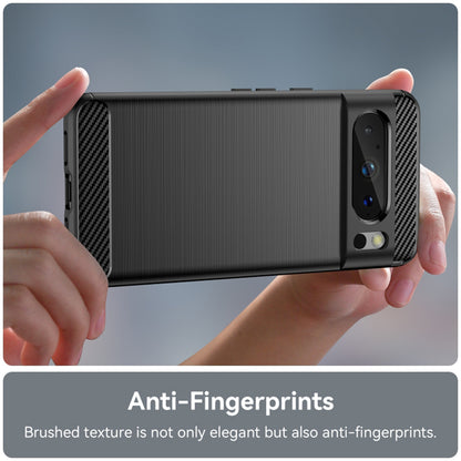 Futrola za Google Pixel 8 Pro, Techsuit, Karbon, Crna