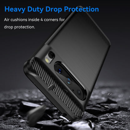 Futrola za Google Pixel 8 Pro, Techsuit, Karbon, Crna