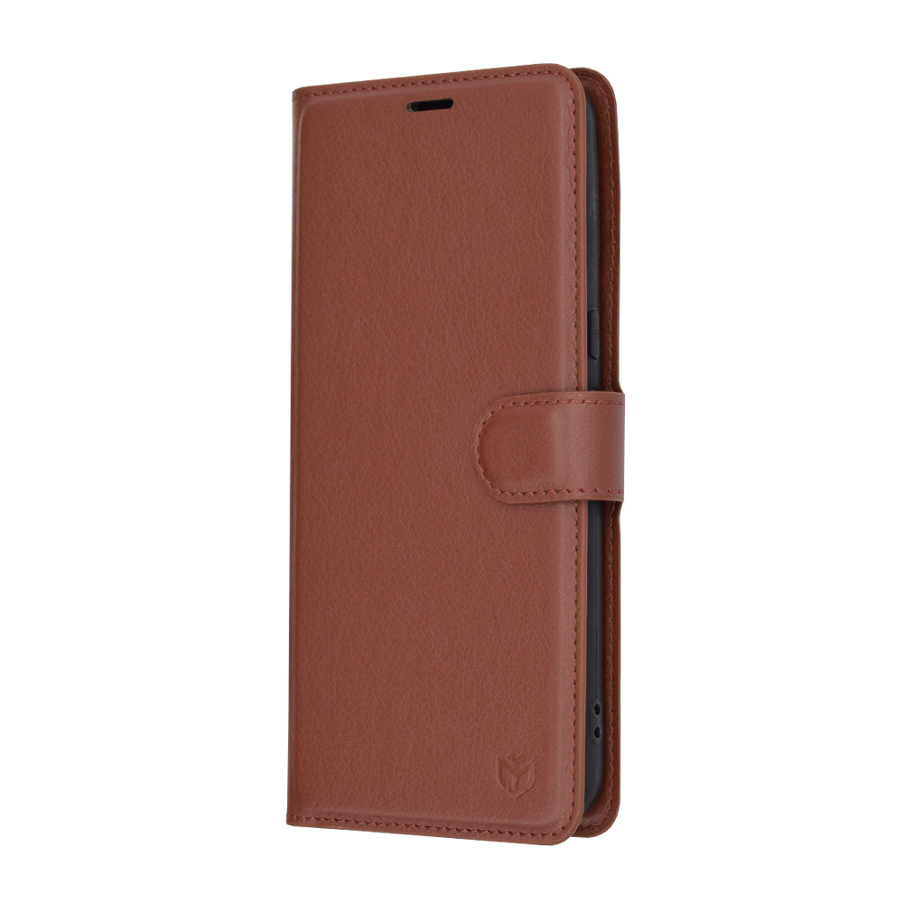 Futrola za Google Pixel 8 Pro, Techsuit, Leather Folio, Braon