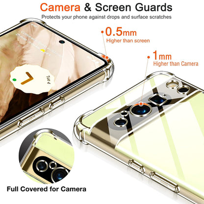 Futrola za Google Pixel 8 Pro, Techsuit, Shockproof Clear, Providna
