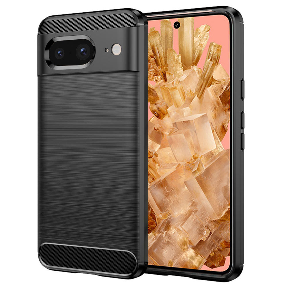Futrola za Google Pixel 8, Techsuit, Karbon, Crna