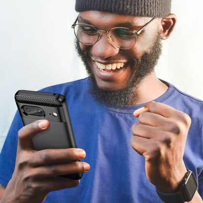 Futrola za Google Pixel 8, Techsuit, Karbon, Crna