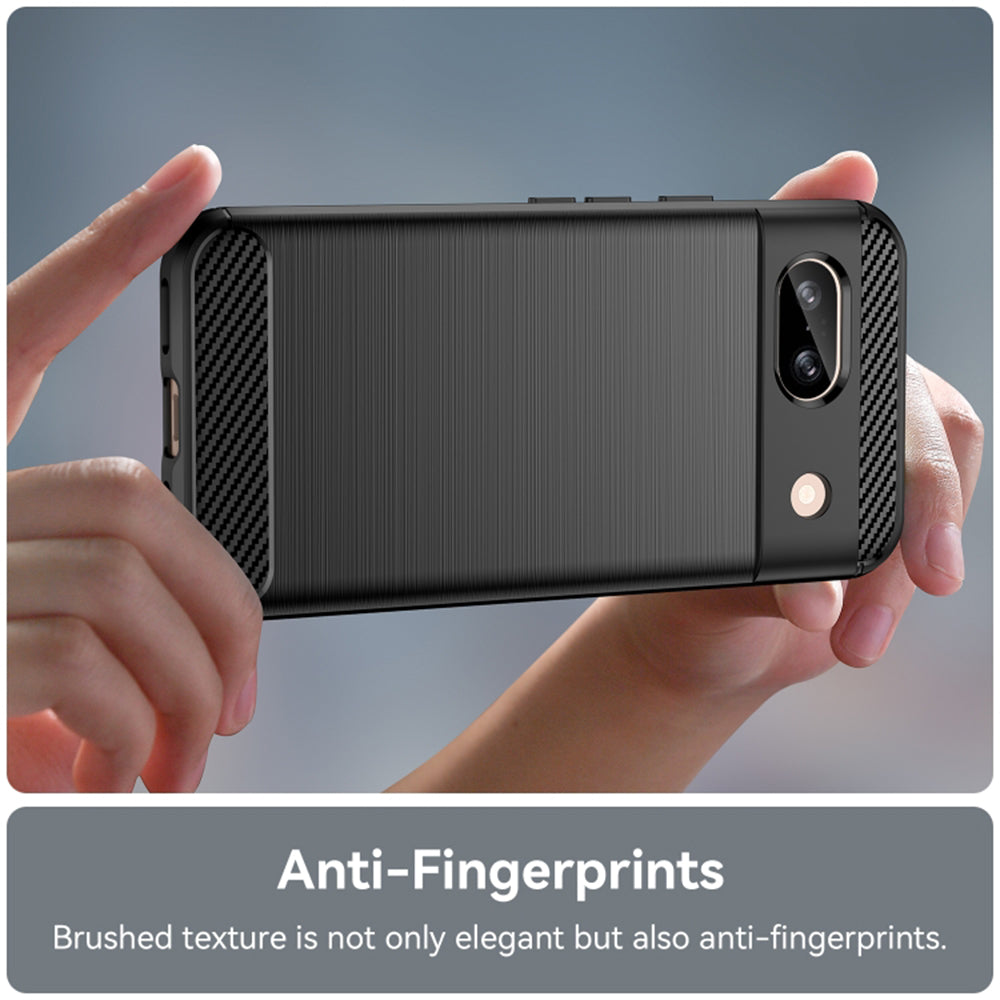 Futrola za Google Pixel 8a, Techsuit, Karbon, Crna
