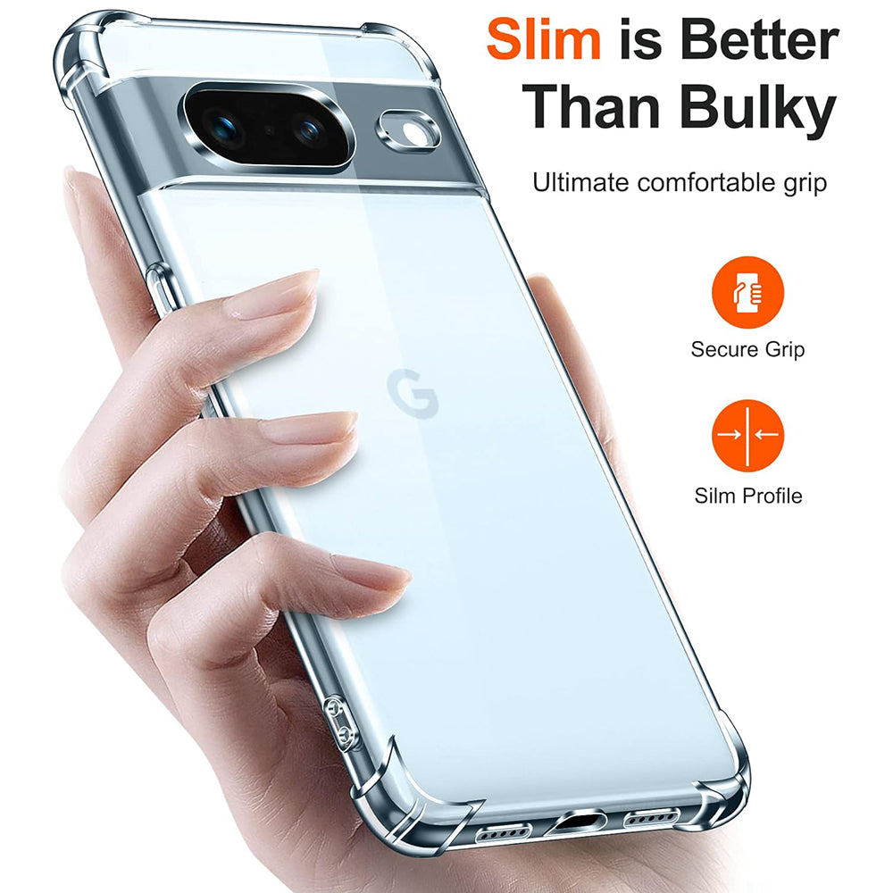 Futrola za Google Pixel 8a, Techsuit, Shockproof Clear, Providna