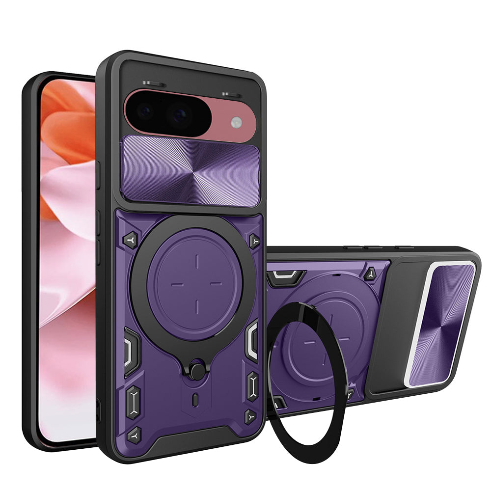 Futrola za Google Pixel 9 / 9 Pro, Techsuit, CamGuard Pro, Ljubičasta