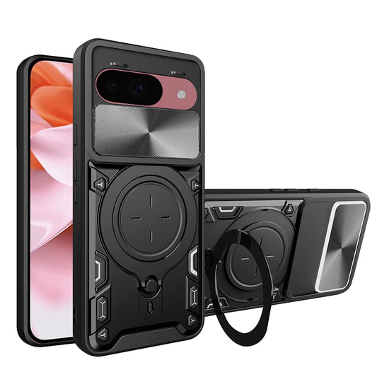 Futrola za Google Pixel 9 / 9 Pro, Techsuit, CamGuard Pro, Crna