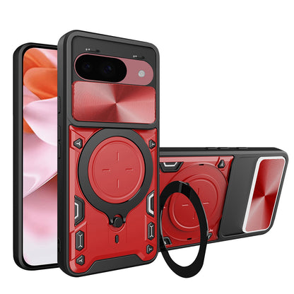Futrola za Google Pixel 9 / 9 Pro, Techsuit, CamGuard Pro, Crvena