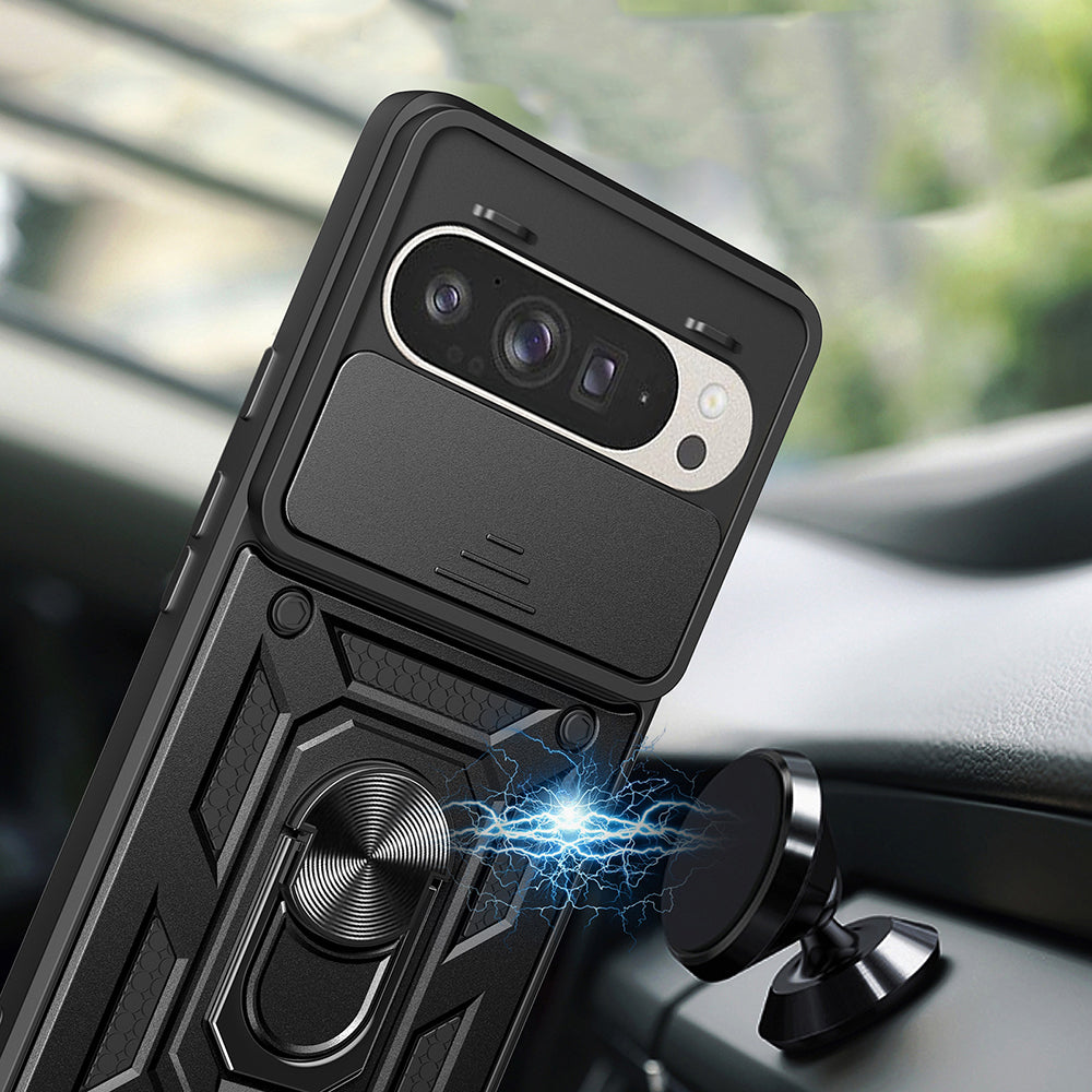 Futrola za Google Pixel 9 / 9 Pro, Techsuit, CamShield, Crna