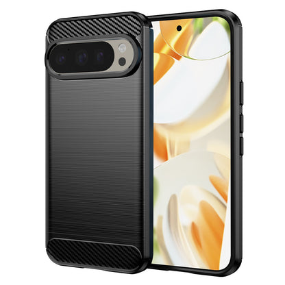 Futrola za Google Pixel 9 / 9 Pro, Techsuit, Karbon, Crna
