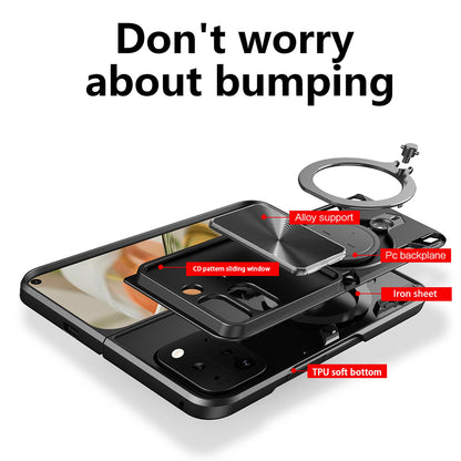 Futrola za Google Pixel 9 Pro Fold, Techsuit, CamGuard Pro, Crvena