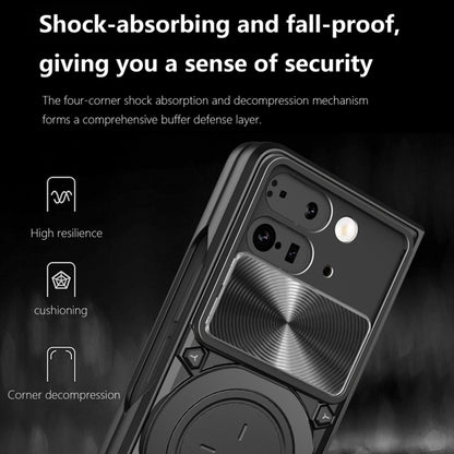 Futrola za Google Pixel 9 Pro Fold, Techsuit, CamGuard Pro, Crvena