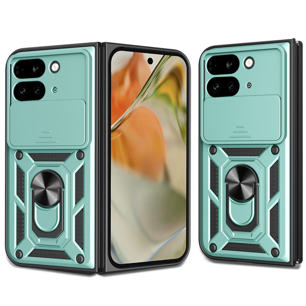 Futrola za Google Pixel 9 Pro Fold, Techsuit, CamShield, Zelena