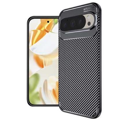 Futrola za Google Pixel 9 Pro, Techsuit, CarbonFiber, Crna
