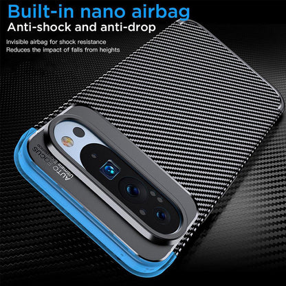 Futrola za Google Pixel 9 Pro, Techsuit, CarbonFiber, Crna