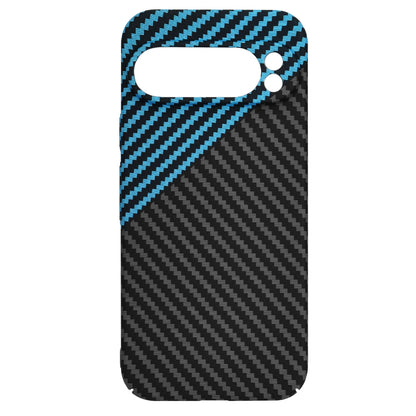 Futrola za Google Pixel 9 Pro, Techsuit, Carbonite FiberShell, Crno Plava