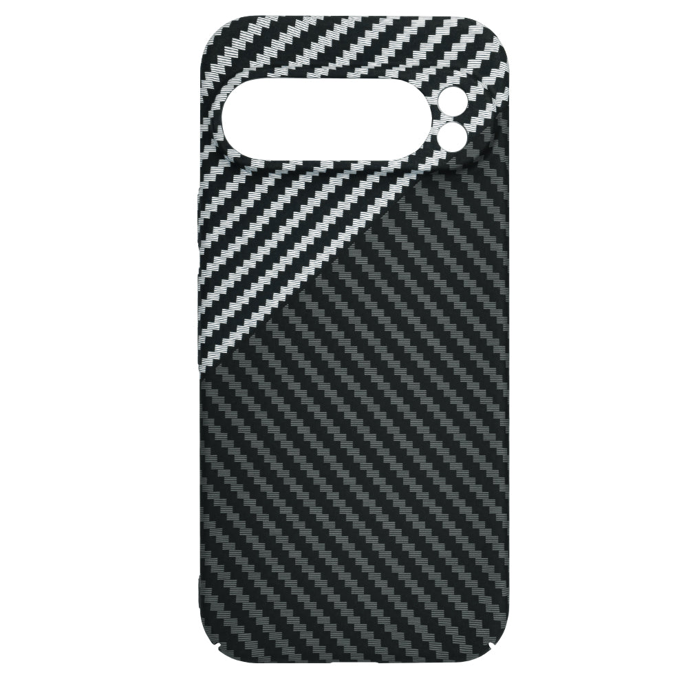 Futrola za Google Pixel 9 Pro, Techsuit, Carbonite FiberShell, Crno Siva
