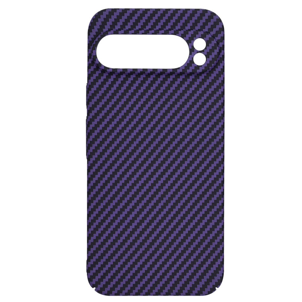 Futrola za Google Pixel 9 Pro, Techsuit, Carbonite FiberShell, Ljubičasta
