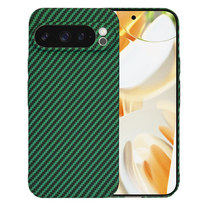 Futrola za Google Pixel 9 Pro, Techsuit, Carbonite FiberShell, Zelena