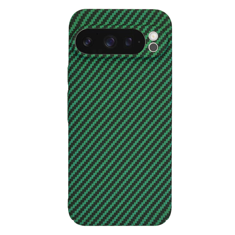 Futrola za Google Pixel 9 Pro, Techsuit, Carbonite FiberShell, Zelena