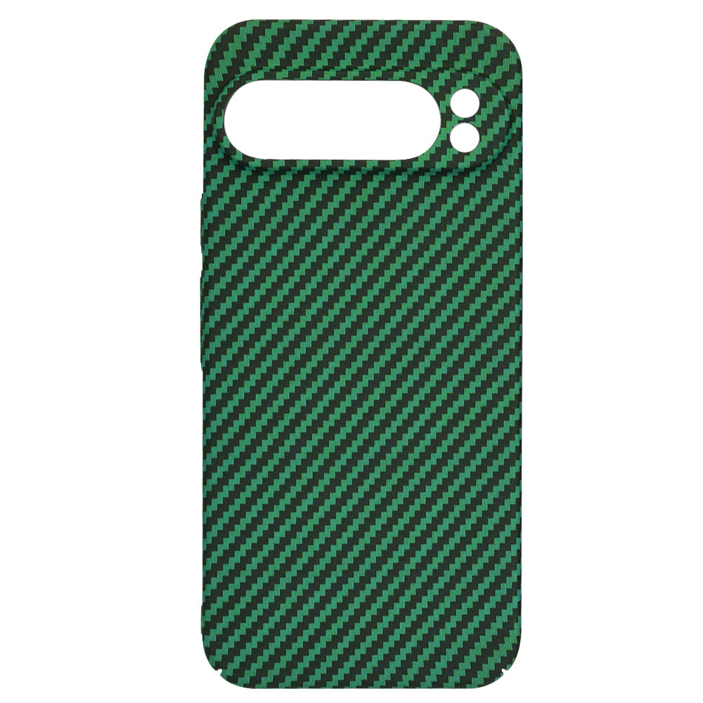 Futrola za Google Pixel 9 Pro, Techsuit, Carbonite FiberShell, Zelena