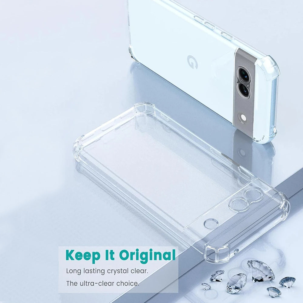 Futrola za Google Pixel 9 Pro, Techsuit, Shockproof Clear, Providna