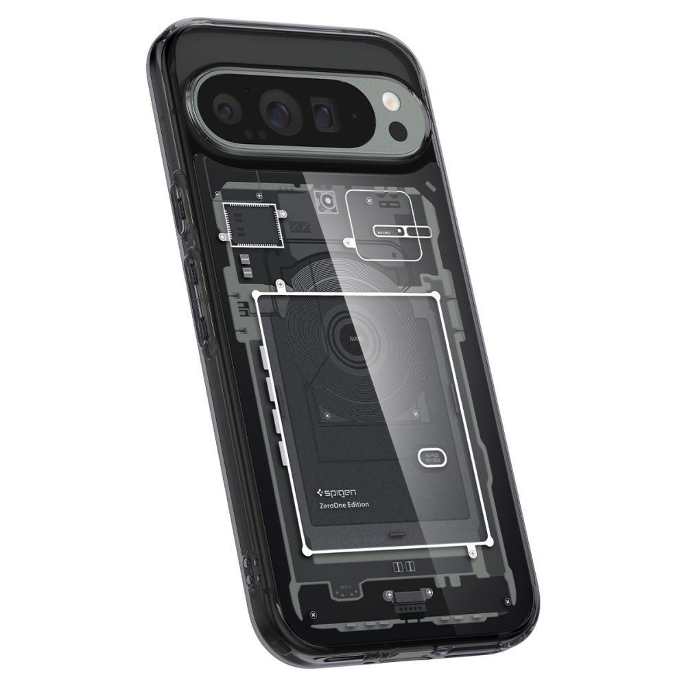Futrola za Google Pixel 9 Pro XL, Spigen, Ultra Hybrid Zero One, Crna ACS07722