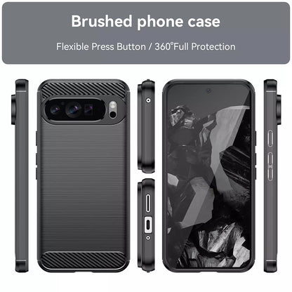 Futrola za Google Pixel 9 Pro XL, Techsuit, Karbon, Plava