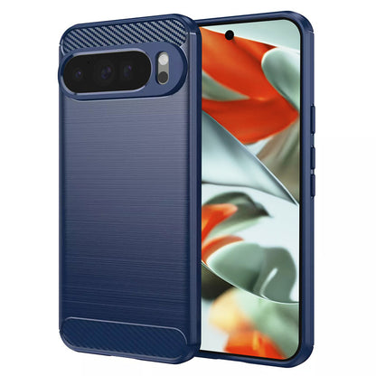 Futrola za Google Pixel 9 Pro XL, Techsuit, Karbon, Plava