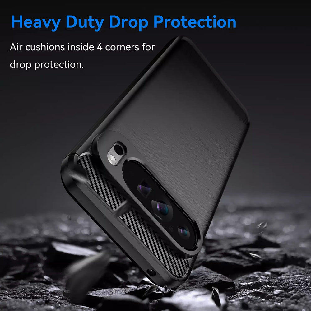 Futrola za Google Pixel 9 Pro XL, Techsuit, Karbon, Plava