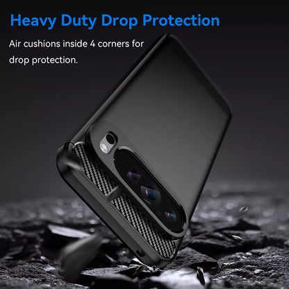 Futrola za Google Pixel 9 Pro XL, Techsuit, Karbon, Plava