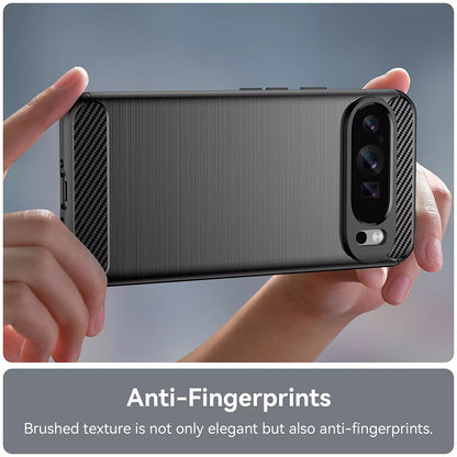 Futrola za Google Pixel 9 Pro XL, Techsuit, Karbon, Plava