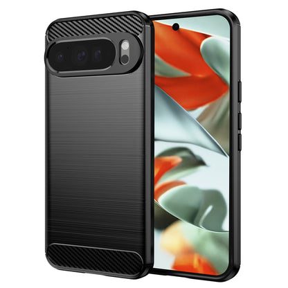 Futrola za Google Pixel 9 Pro XL, Techsuit, Karbon, Crna