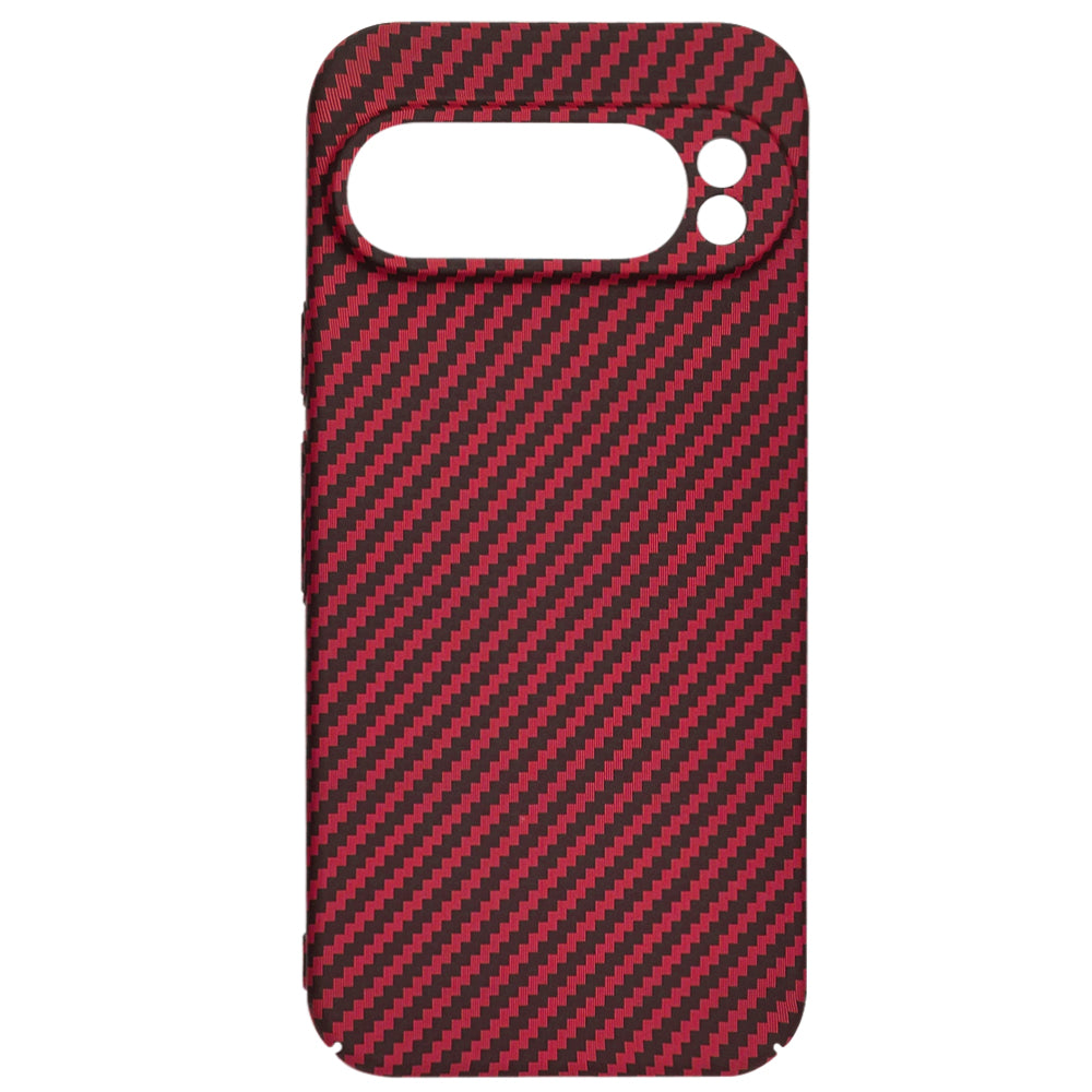 Futrola za Google Pixel 9 Pro XL, Techsuit, Carbonite FiberShell, Crvena