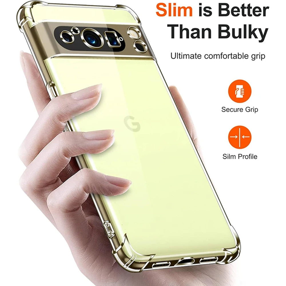 Futrola za Google Pixel 9 Pro XL, Techsuit, Shockproof Clear, Providna